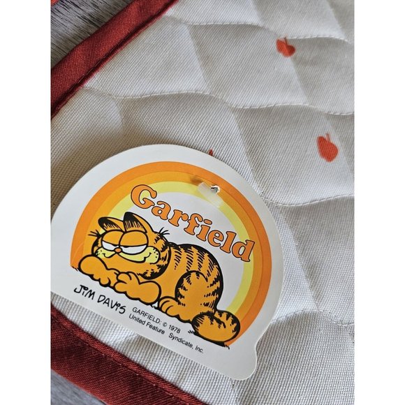 RARE NOS Vintage Garfield Jim Davis 2 Placemats w HANG TAGS 1970s New - Picture 4 of 12